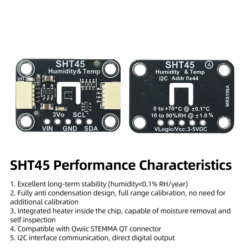 Modulo I2C di temperatura e umidità SHT41 o SHT45