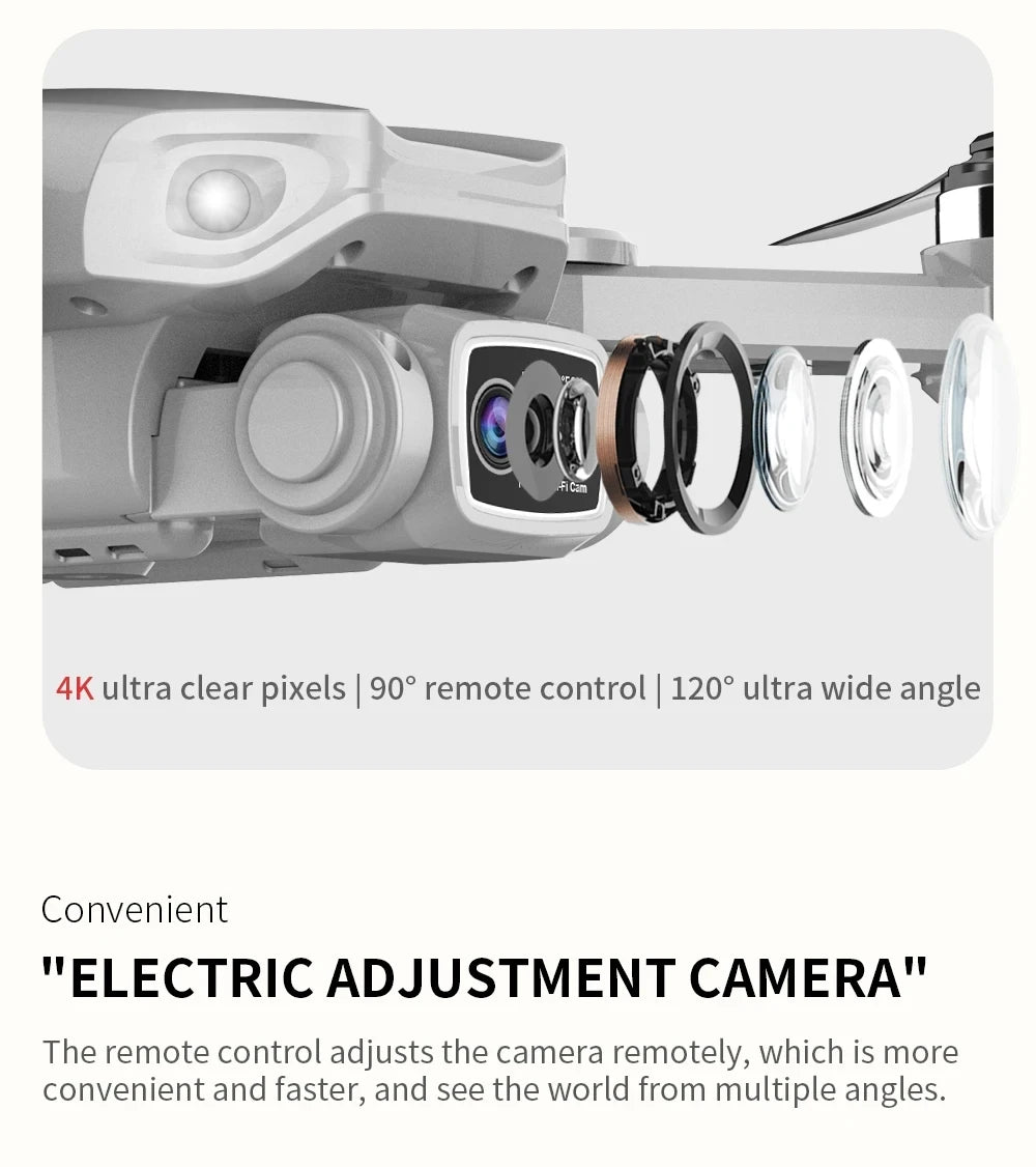 L900 Pro MAX GPS Drone 4K Professional HD Dual Camera 5G Wifi 360° Obstacle Avoidance Brushless Foldable Quadcopter RC Drone Toy 