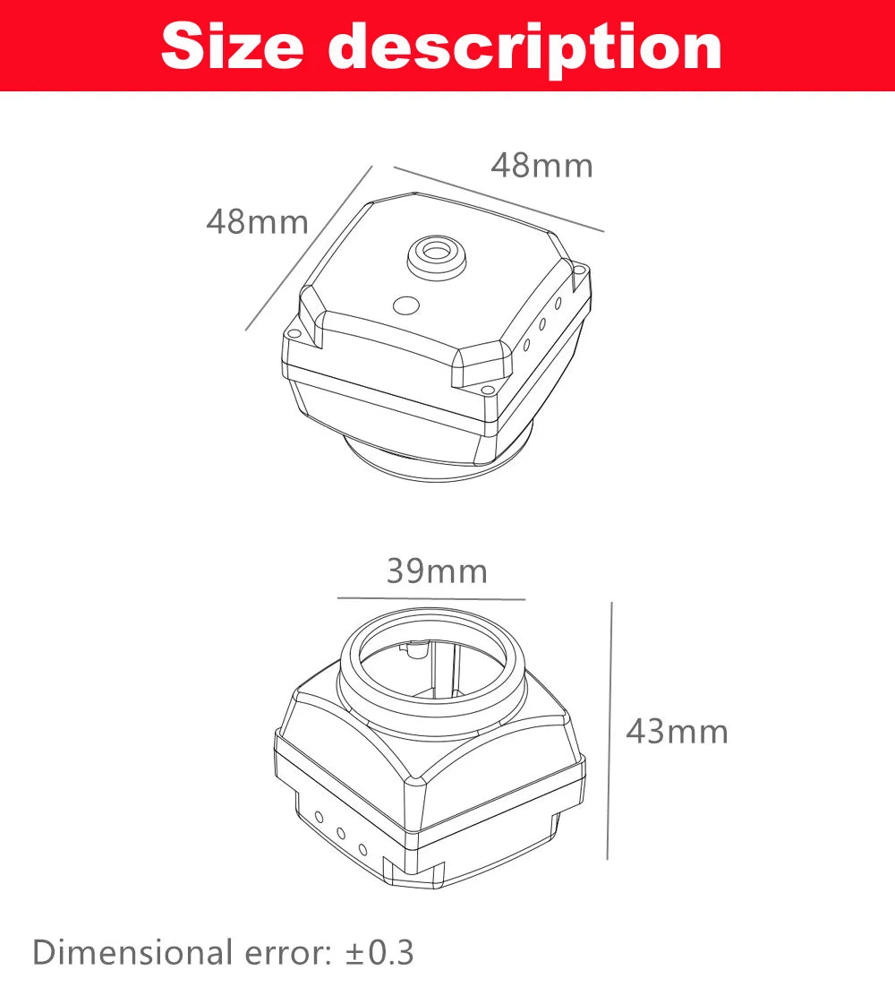 Mini Outdoor Security Camera with Night Vision, Audio & Motion Detection