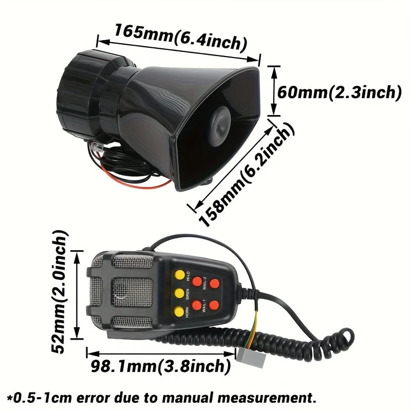 12V Car Alarm with Microphone