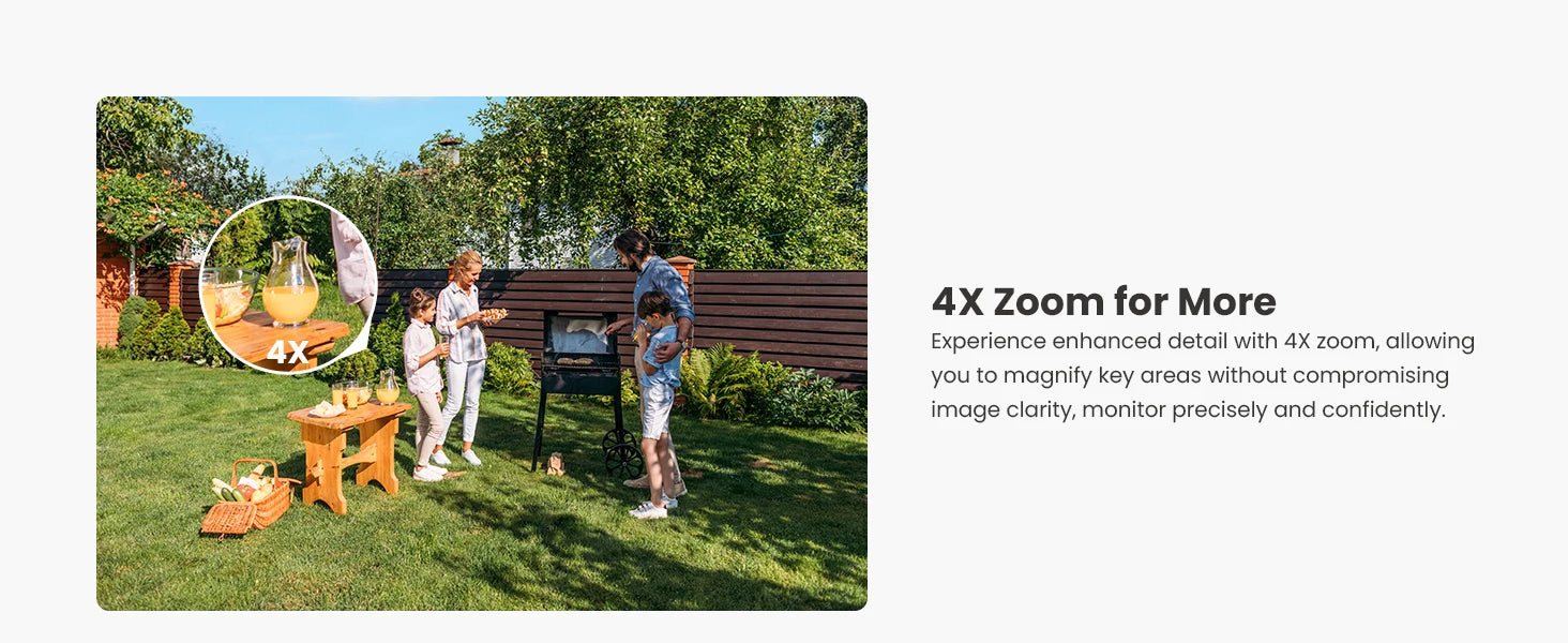 4K 8MP Dual Wi-Fi 360° Security Camera Kit with AI Tracking