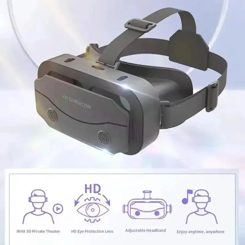 VR brýle 3D virtuální realita, headset, helma, čočky, brýle, chytré pro smartphony, mobilní hry, sada Viar Viewer