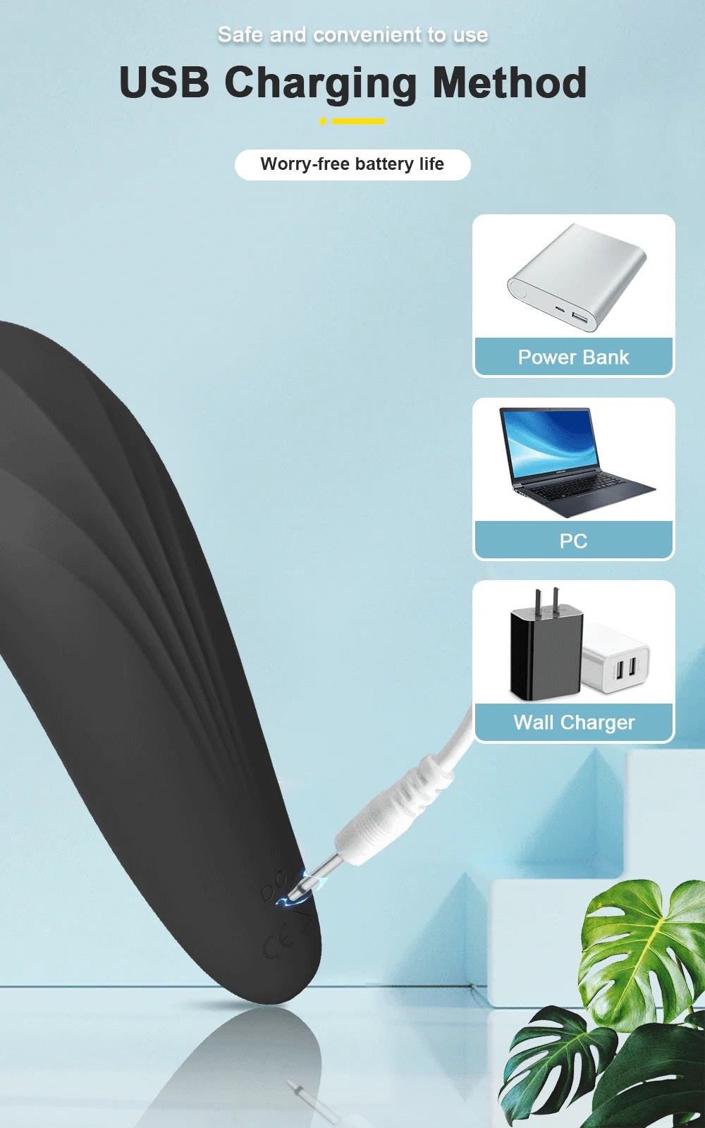 Kadınlar için Güçlü Oral Emme Vibratörü