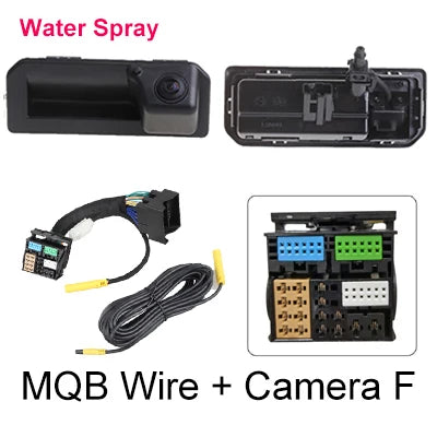 Dynamic Trajectory Reverse Camera for MQB Vehicles