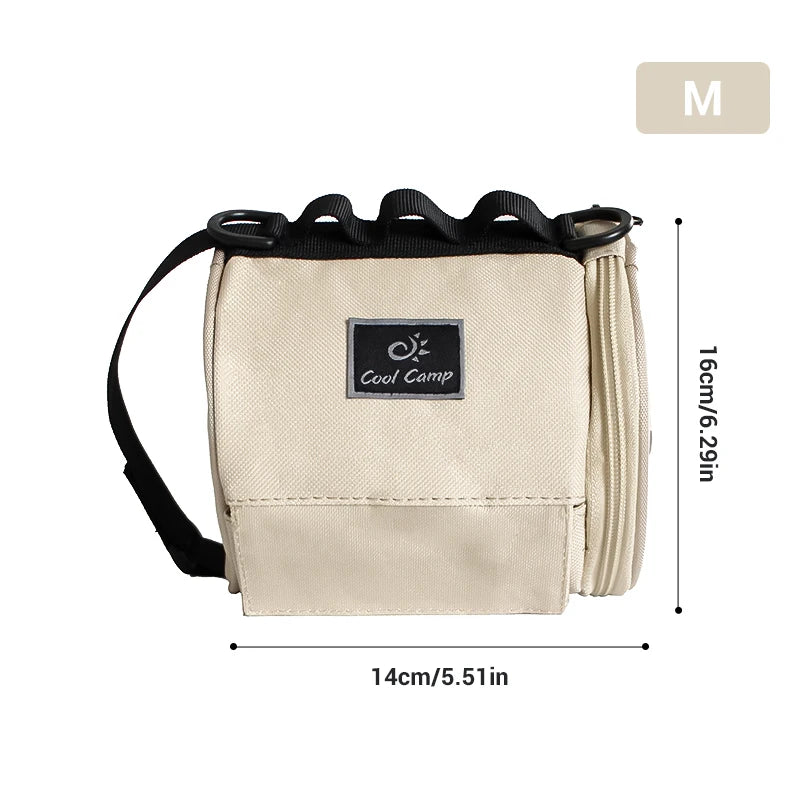 Outdoor Tissue Case with Hook for Travel Roll Paper Storage