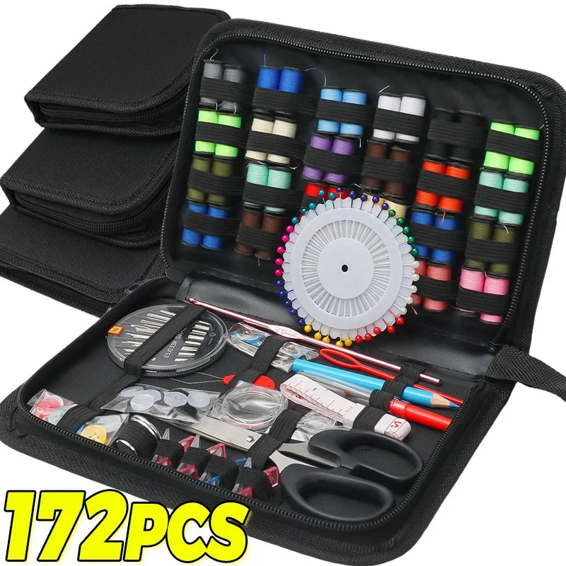 Portable Sewing Kit, 27–172-Piece Options