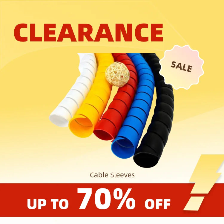 Clearance_2meters 8mm 10mm Line Organizer Pipe Protection Flexible Spiral Wrap Winding Cable Wire Protector Cable Sleeve Cover T 