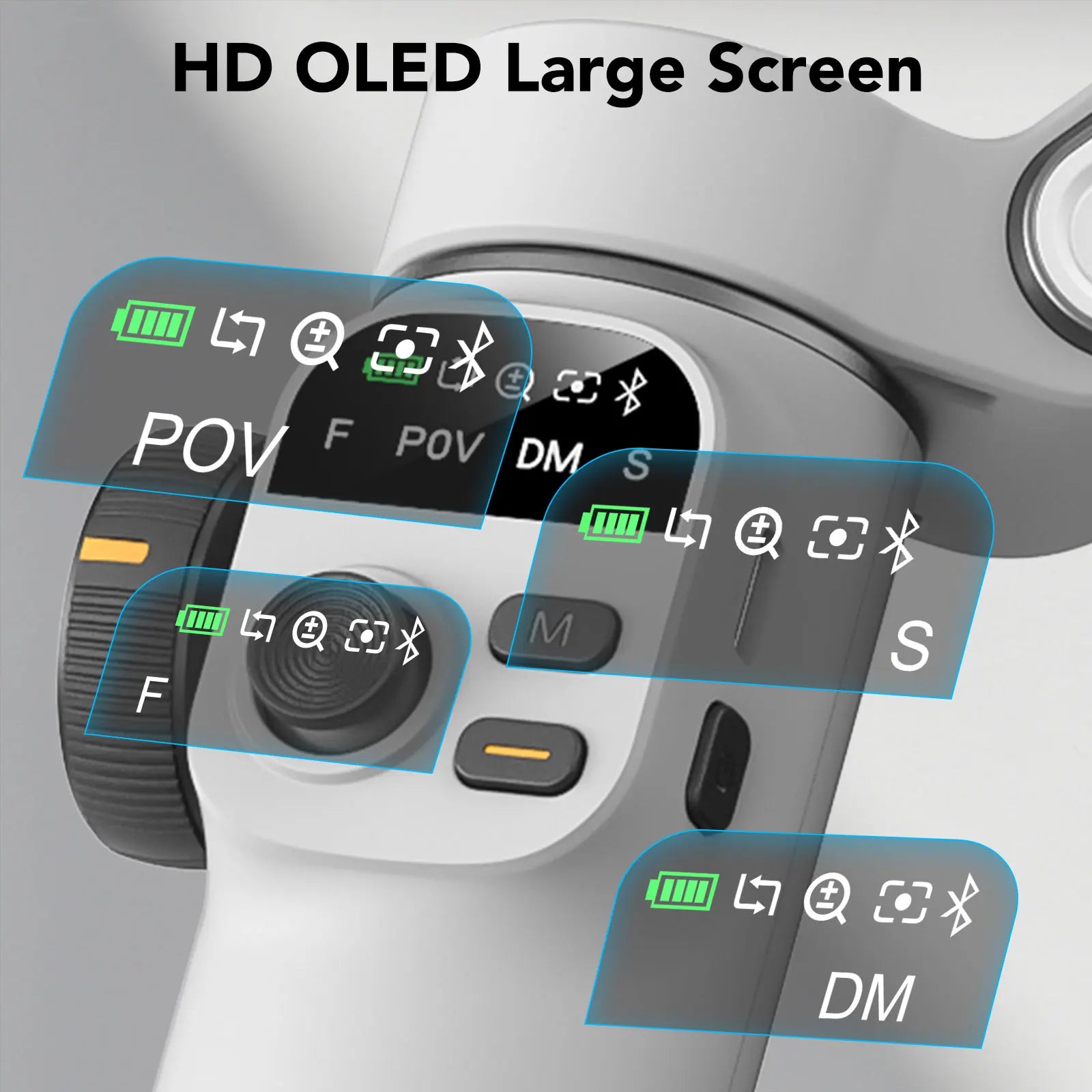 AOCHUAN Smart X2 chytrý smartphone 3osý stabilizátor gimbalu