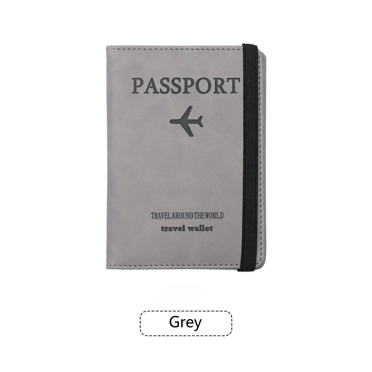 Travel Passport Holder with Card Slots