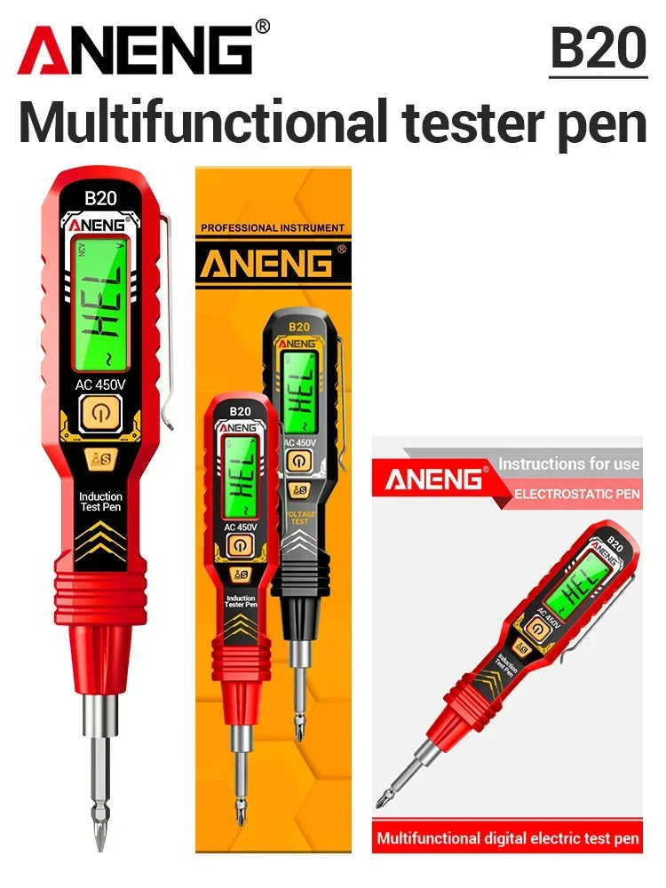 Tester di tensione B20 e cacciavite