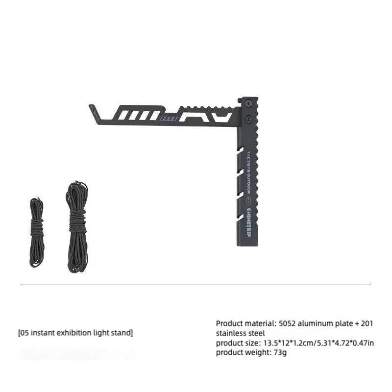 Compact Folding Camping Light Hanger