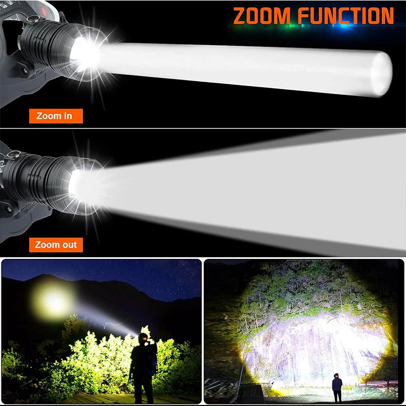 H02 Type-C Zoomable Headlamp