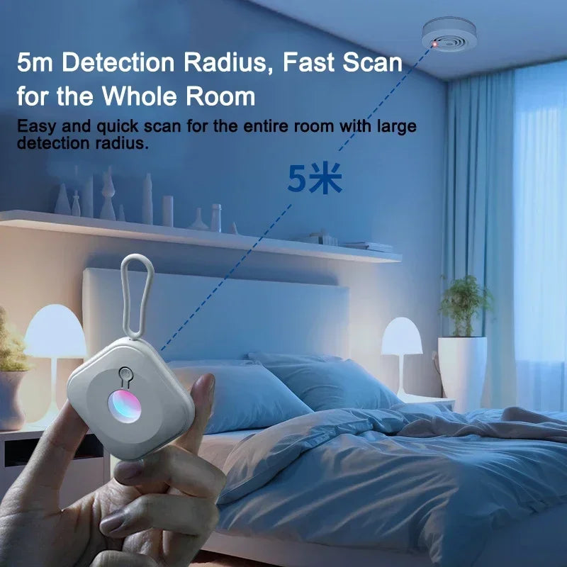Rechargeable Camera Lens Detector