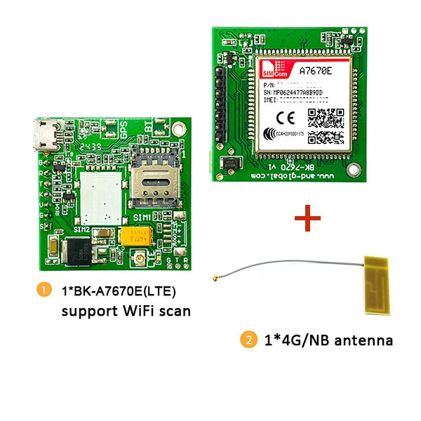 Moduł A7670E LTE Cat 1 Multi-Band 4G GSM GPRS