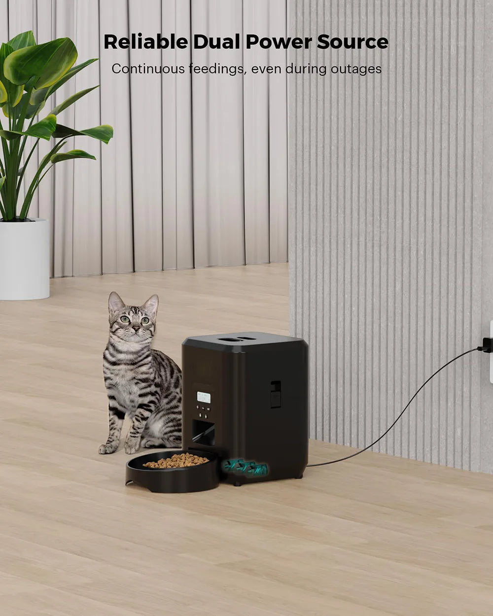 Smart Pet Feeder Automatic Cat Feeder Dog Slow Food Machine With Timed Quantitative Automatic Cat Food Dispenser Cat Dog Bowl 