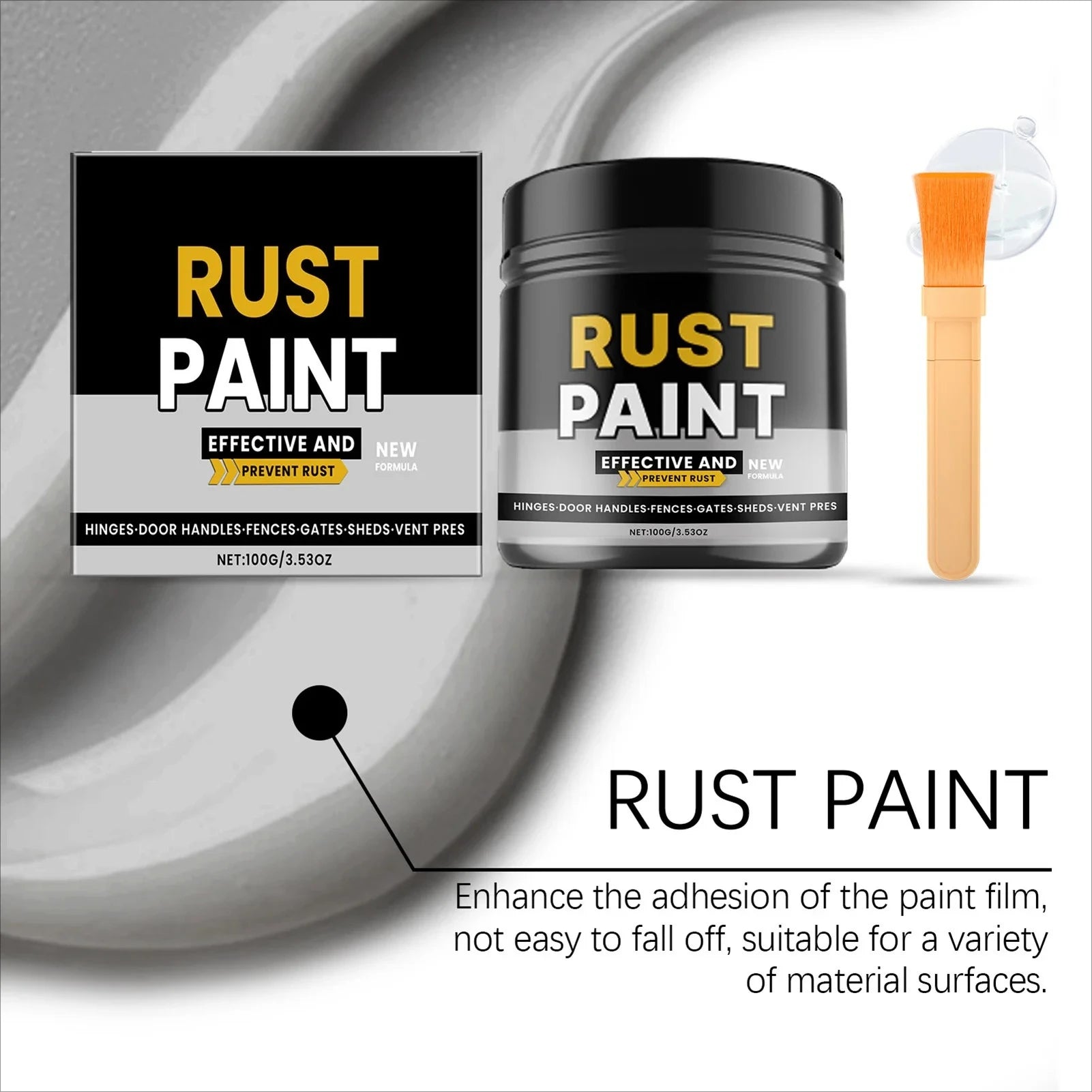 100g Anti Rust Paint Rust Converter for Metal Surfaces