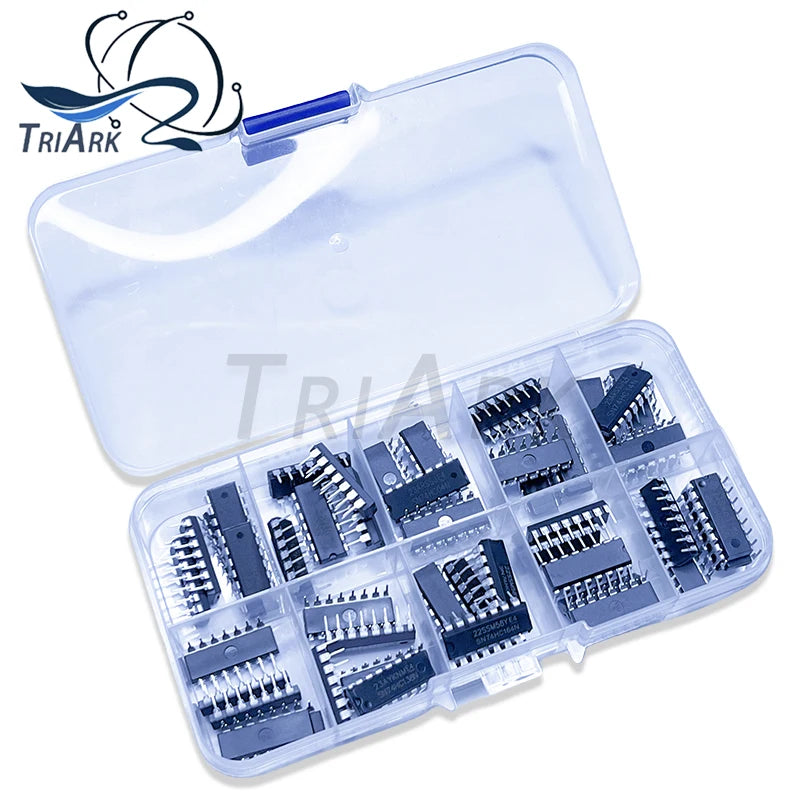 50 pezzi/lotto di assortimento componenti elettronici: 74HC00 74HC02 74HC04 74HC08 74HC14 74HC32 74HC138 74HC164 74HC165 74HC595 amplificatore