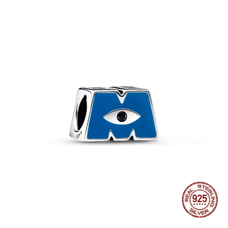 925 Silver Witch Charm Bead for Disney-Inspired Bracelets