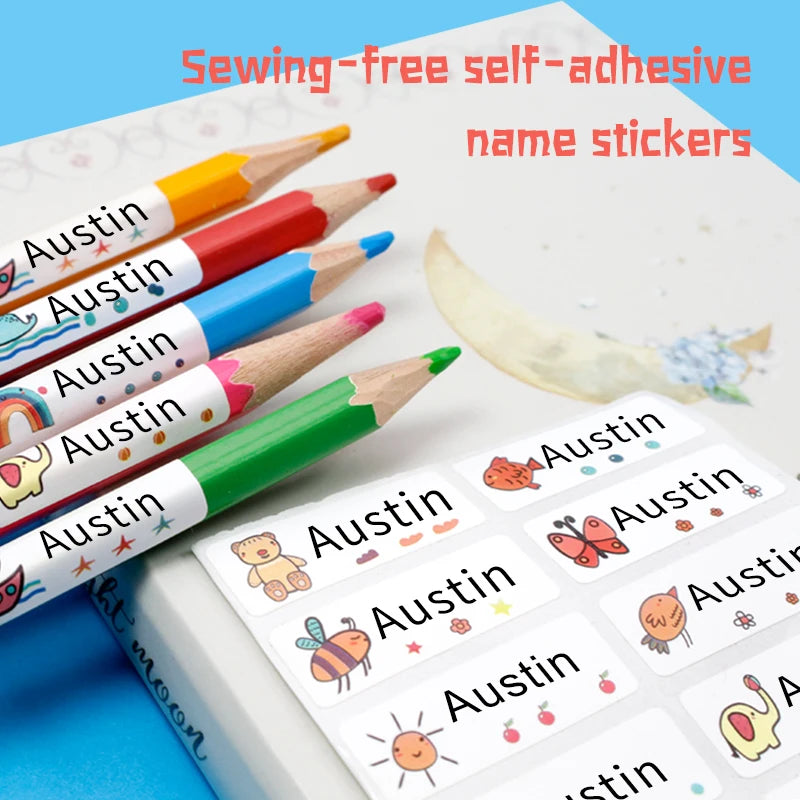 Personalized Name Labels – Style and Pack Options