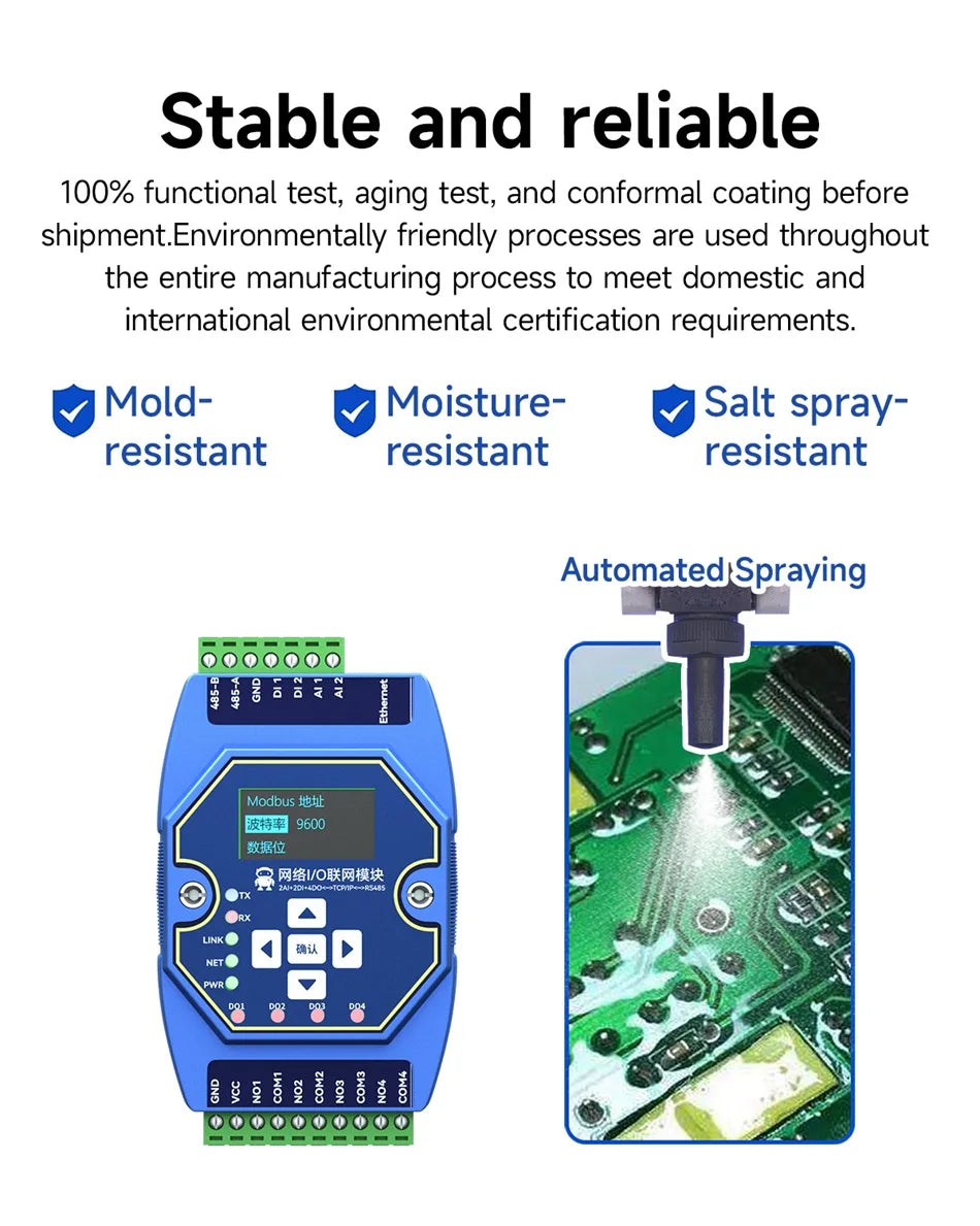 ME31 Ethernet Modbus I/O-module