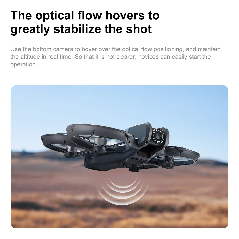 Lenovo V666 4K WiFi Drone with Obstacle Avoidance & Brushless Motor