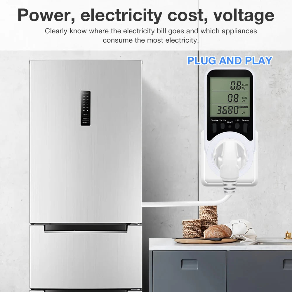 PMB06 Plug-In Electricity Usage Meter