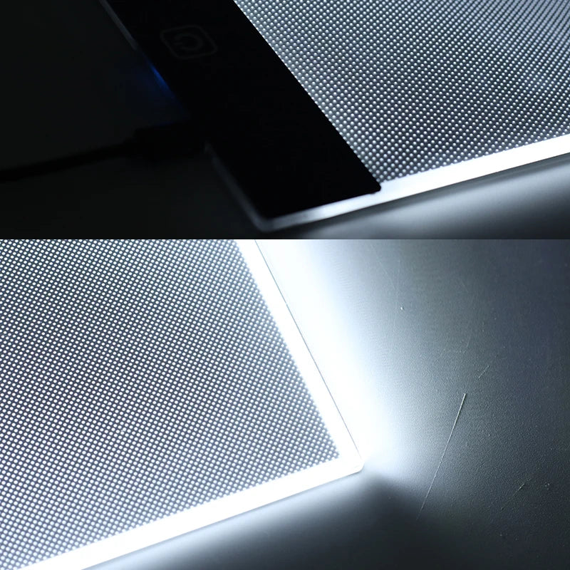 Piastra da tracing USB LED — Opzioni A3/A4/A5
