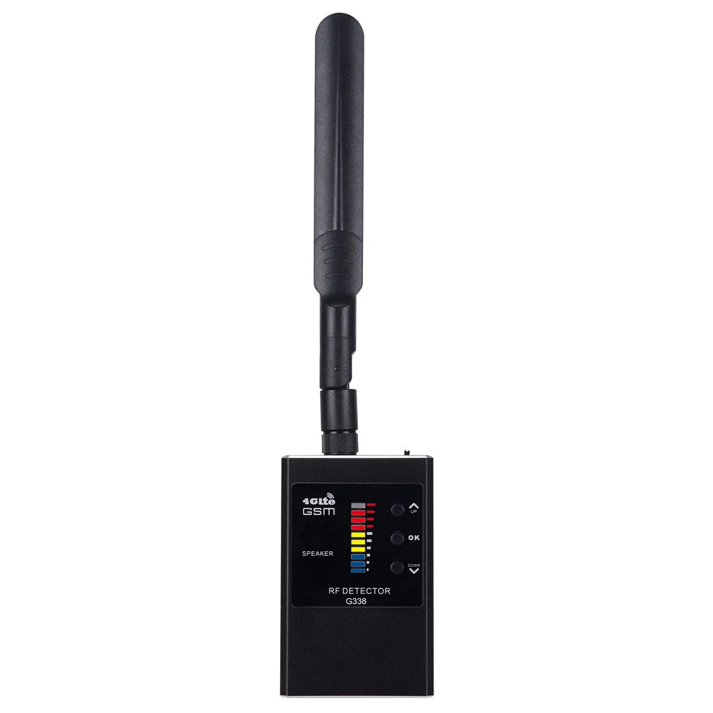 Portable G638 Professional Anti Spy Wireless RF Signal Detector, Hidden Camera Scanner, GPS Tracker, GSM Bug Finders