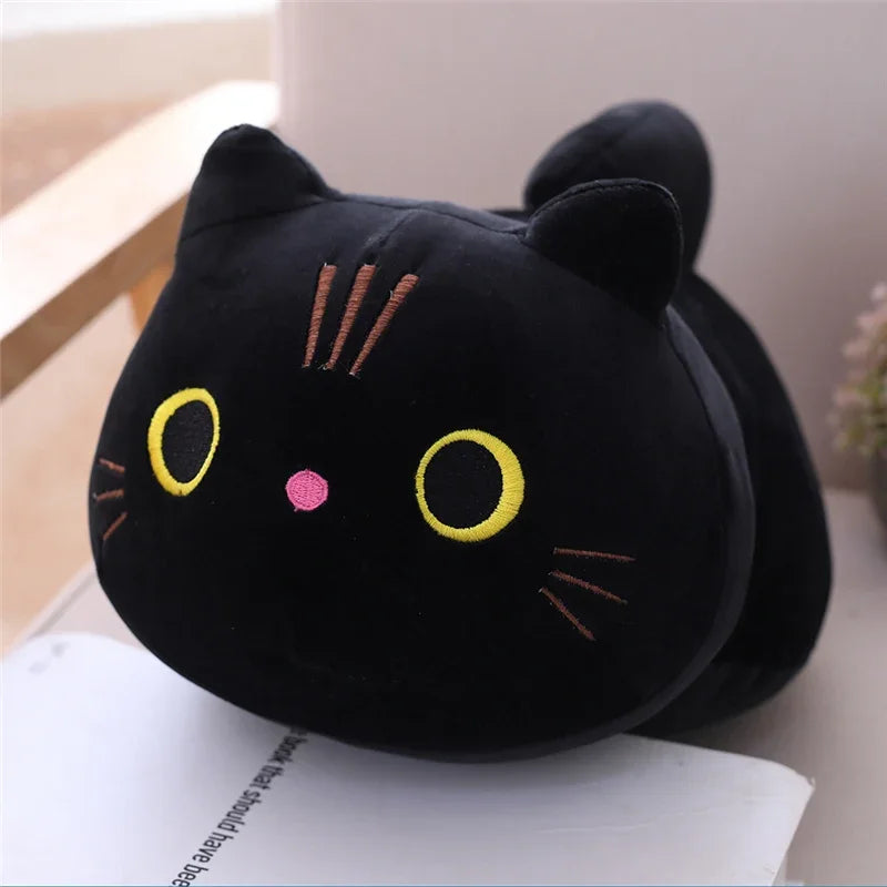 20cm Cute Soft Cat Plush Pillow Sofa Cushion