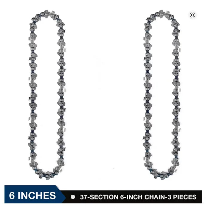 Six-Inch Replacement Chains, 37 Drive Links