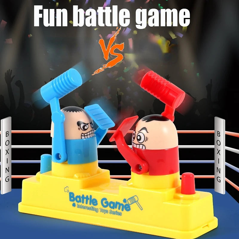 Hot Funny Practical Joke Fight Battle Antistress Toy Prank Interaction Play Table Game Toys  Gift 