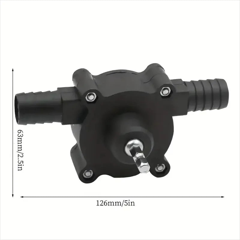Portable Electric Drill Pump Self Priming Liquid Transfer Pumps Small Household Water Pump Garden Outdoor Tool