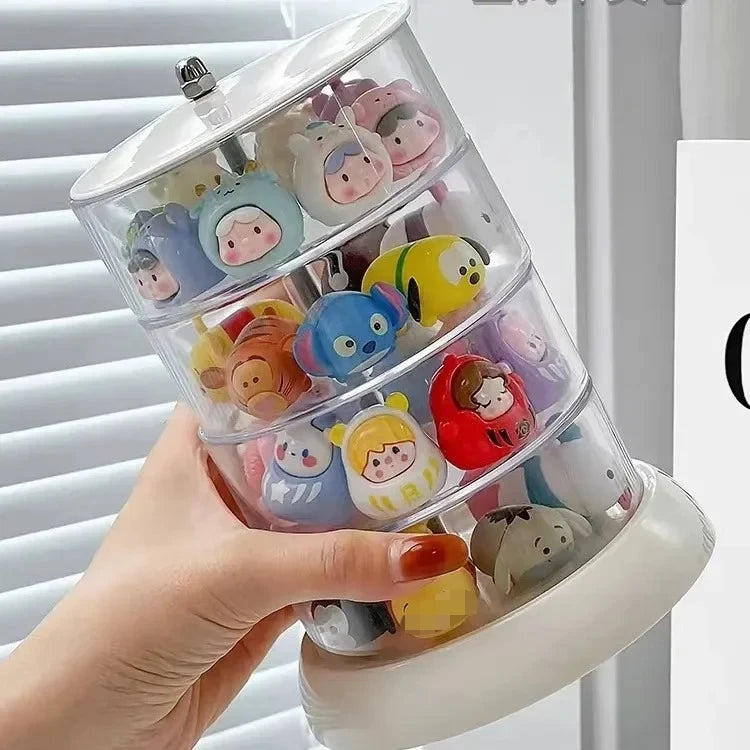 Rotating Multi-Layer Storage Box for Jewellery and Small Items