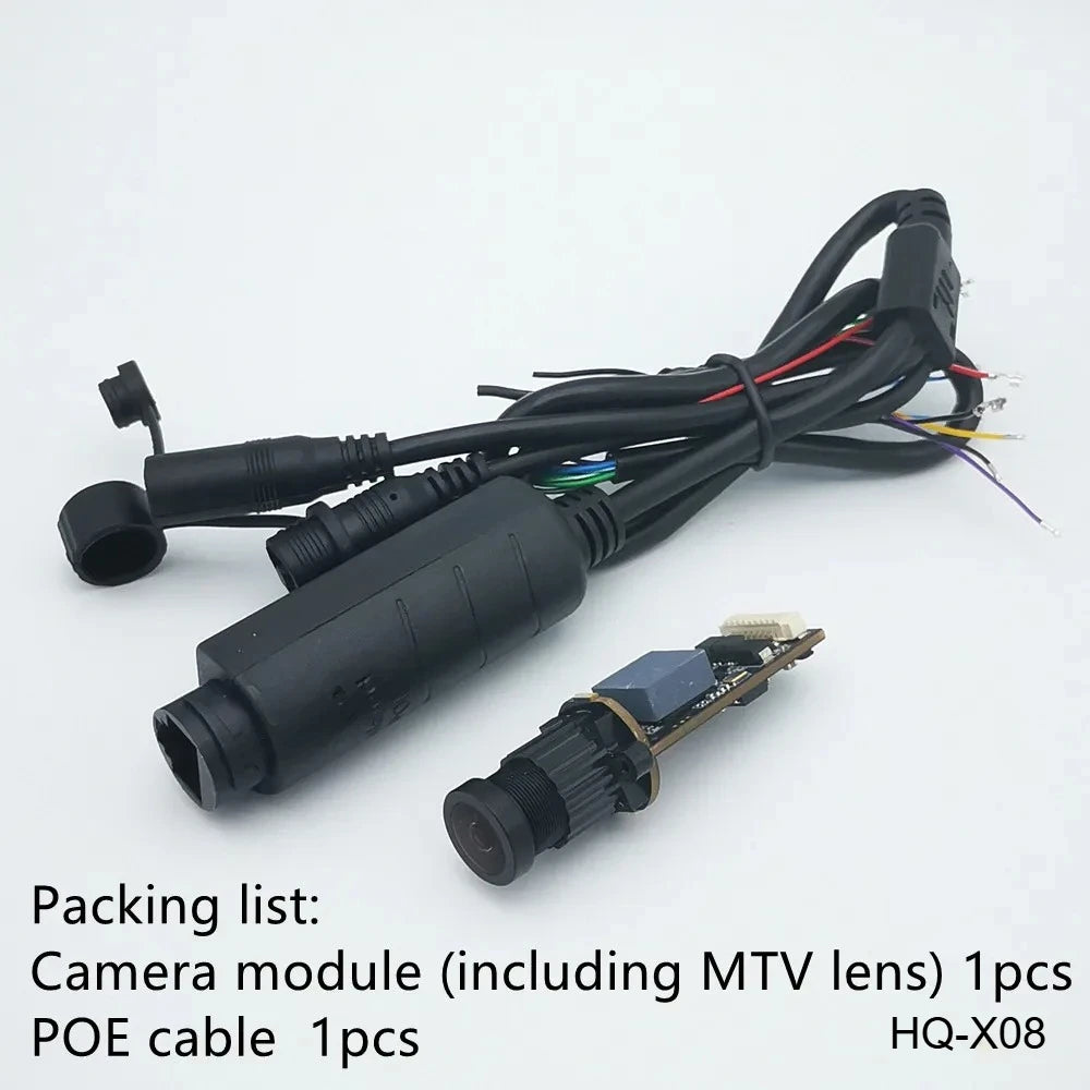Mini IP Camera Module 2MP 50fps H.265 ONVIF CCTV Security Camera