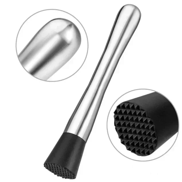 Conjunto de misturador de coquetel e colher para misturar
