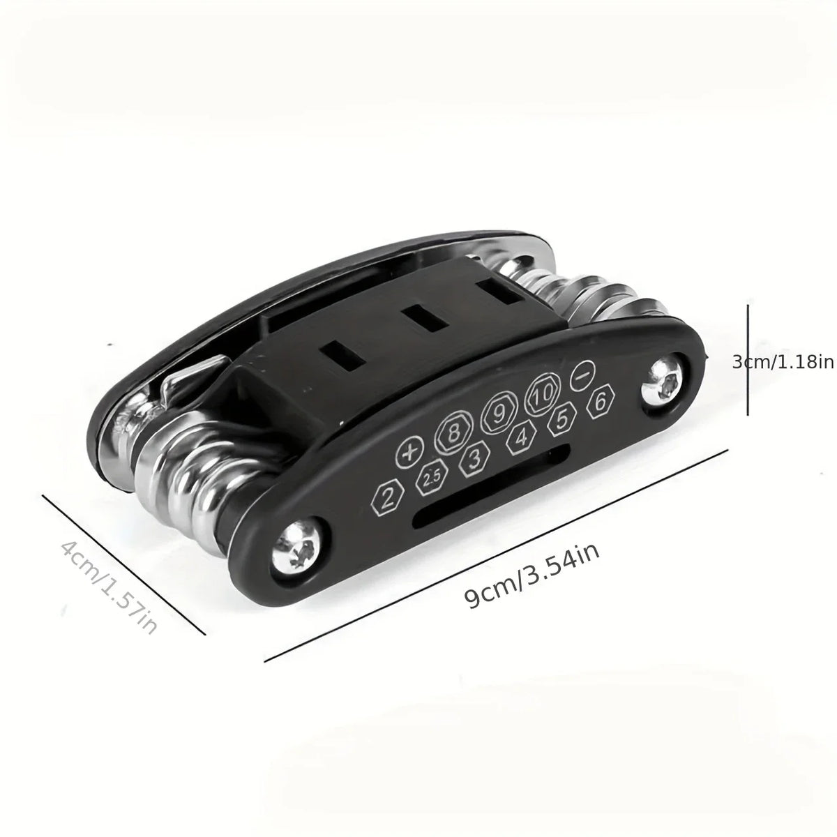16-in-1 Folding Bicycle & Repair Multi-Tool
