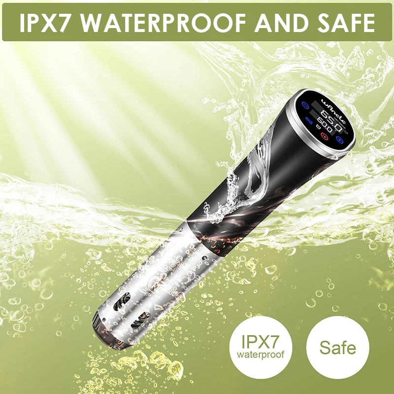 Sous Vide Immersion Circulator 1100W Precision Cooker IPX7 Waterproof