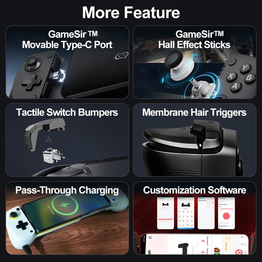 X5 Lite USB-C Mobile Controller for Compatible Phones
