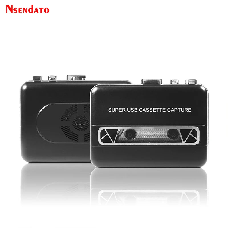 Leitor de Cassete USB e Dispositivo de Captura de Áudio