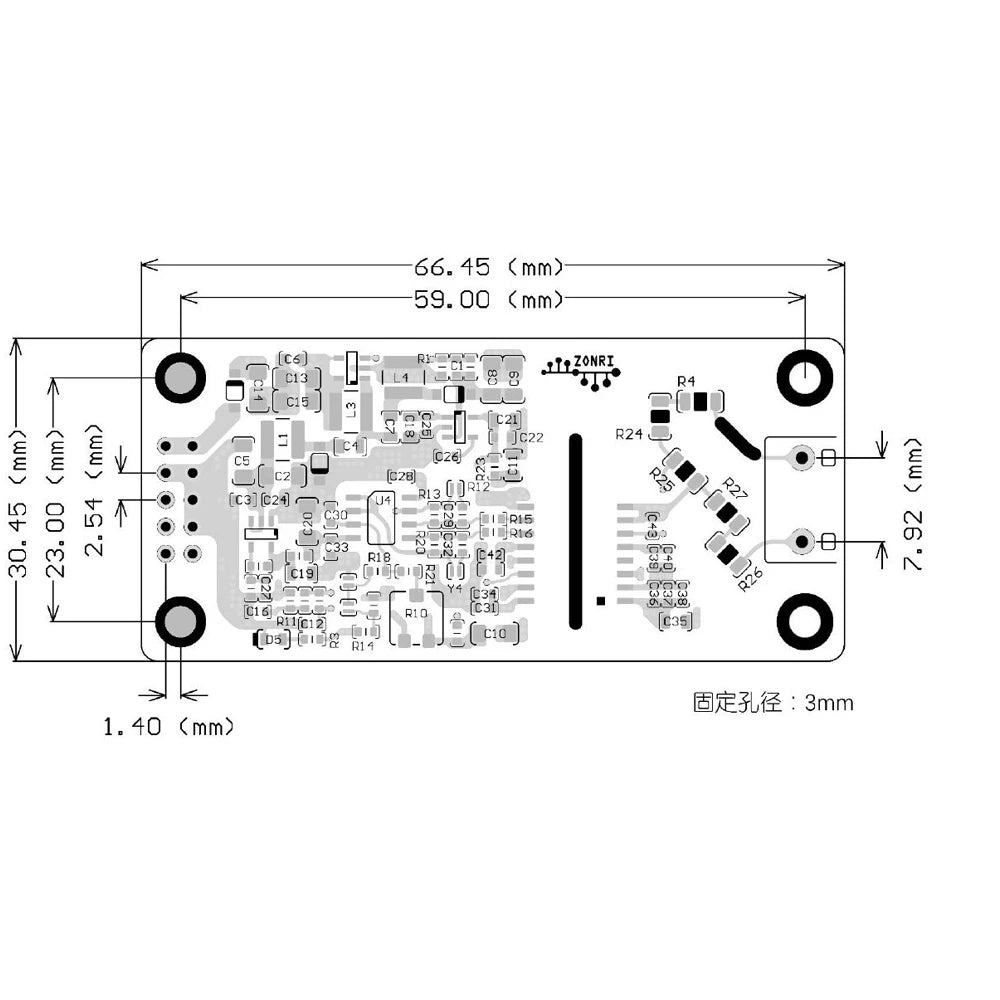 AMC3330 Isolated Voltage Signal Module