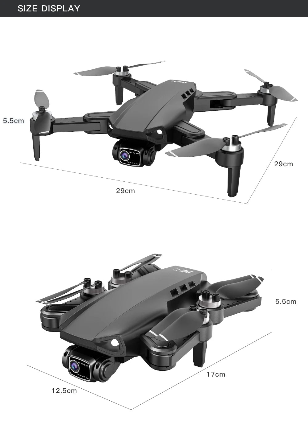 LYZRC L900 PRO SE Fırçasız GPS 4K Drone