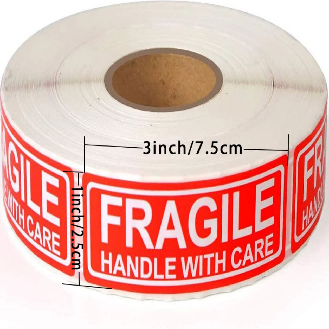 Fragile Label Stickers Handle With Care Roll