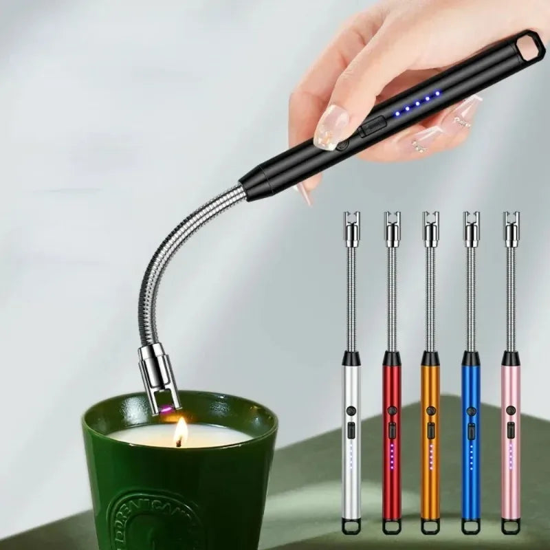 Kitchen USB Electric Arc Lighter, Rechargeable, Windproof