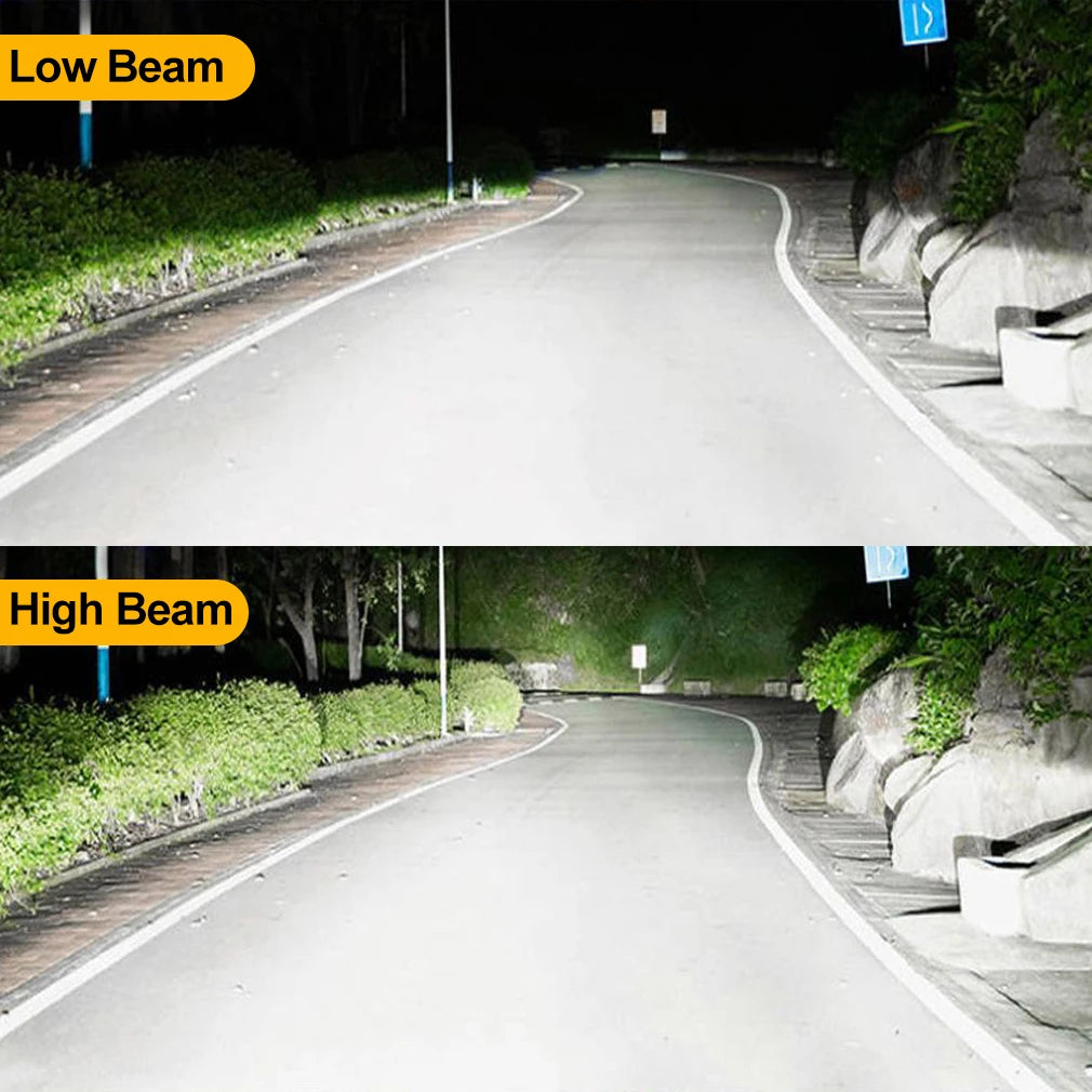 H7 LED Headlight Bulb Set