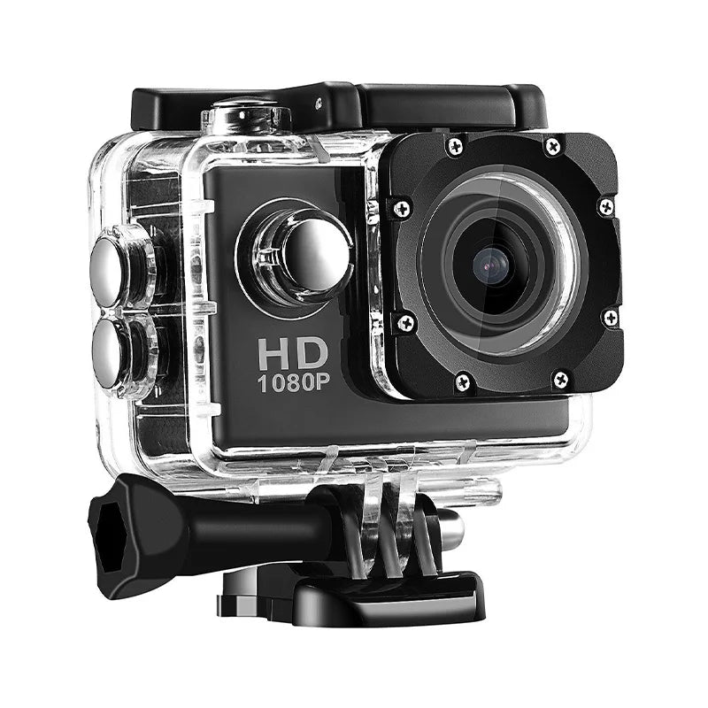4K Ultra HD Action Camera 3MP 900mAh Underwater Waterproof Case Outdoor Sports Helmet Video Recording Cameras With 2.0 HD Screen 