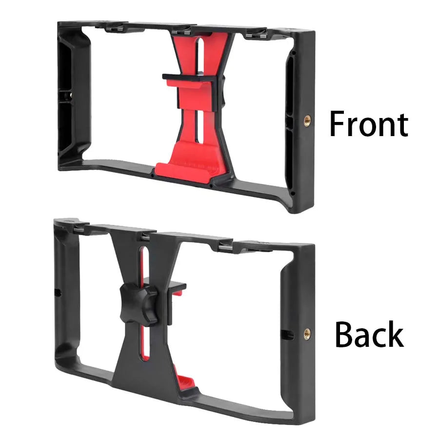 Handheld Phone Video Grip and Accessory Frame