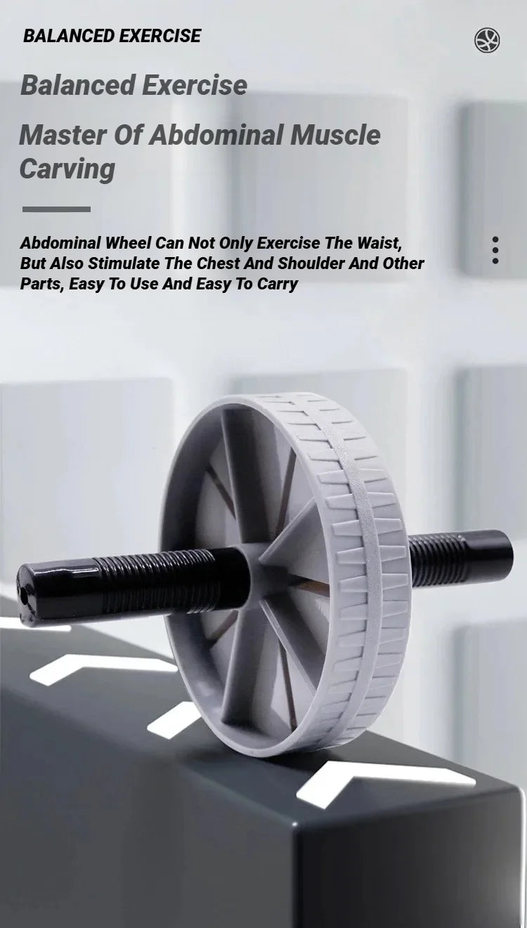 Non-Slip Abdominal Wheel Roller for Core Strength Training