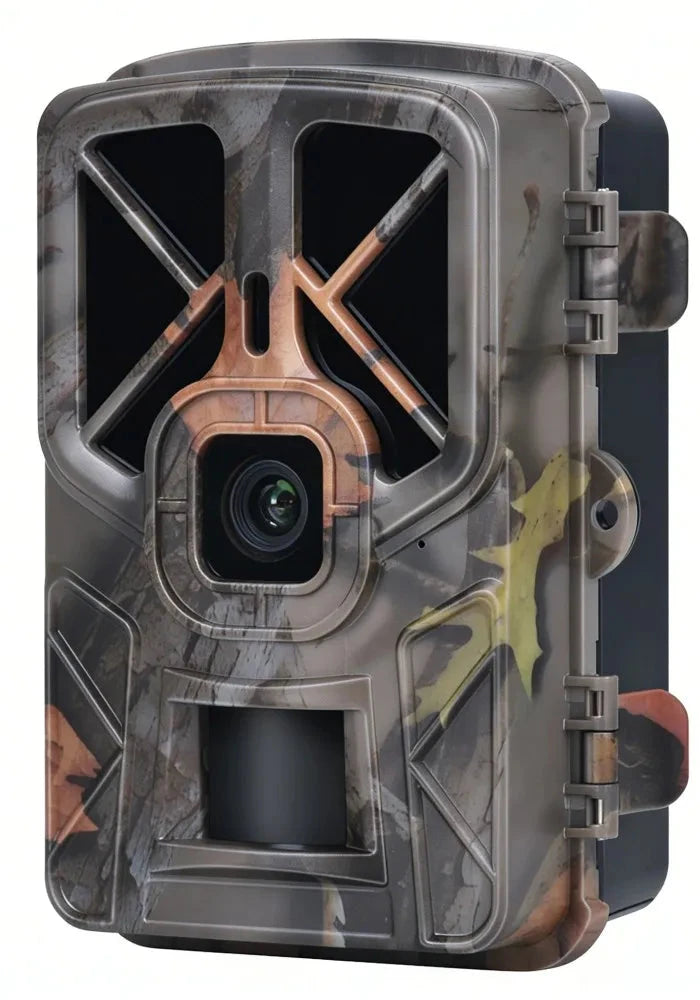 Cacciatori all’aperto 50MP 4K telecamera da sentiero, visione notturna, 940nm LED IR, IP66 impermeabile, monitor per esplorazione, caccia, fauna selvatica