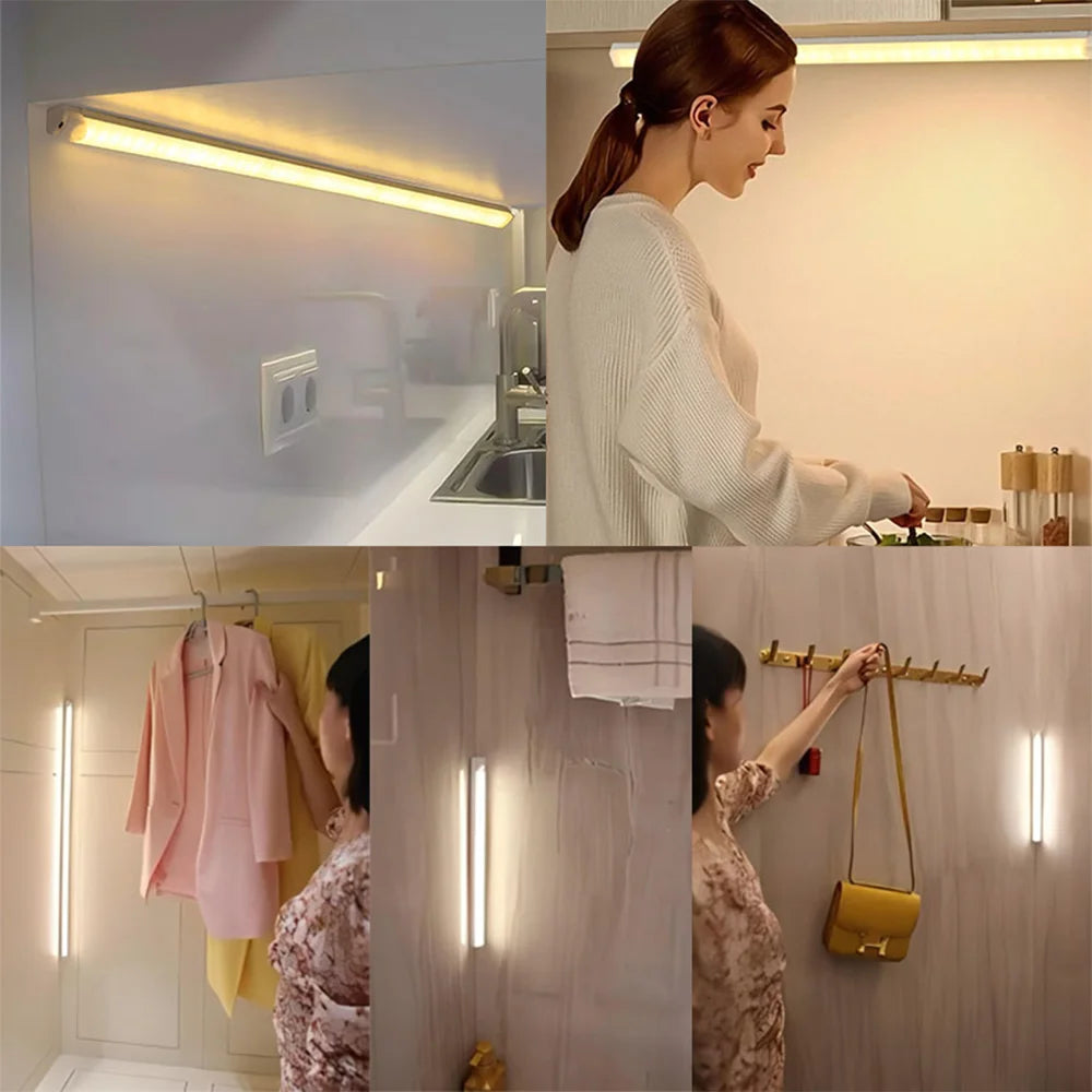 Rechargeable Magnetic Motion-Sensor Light Bar