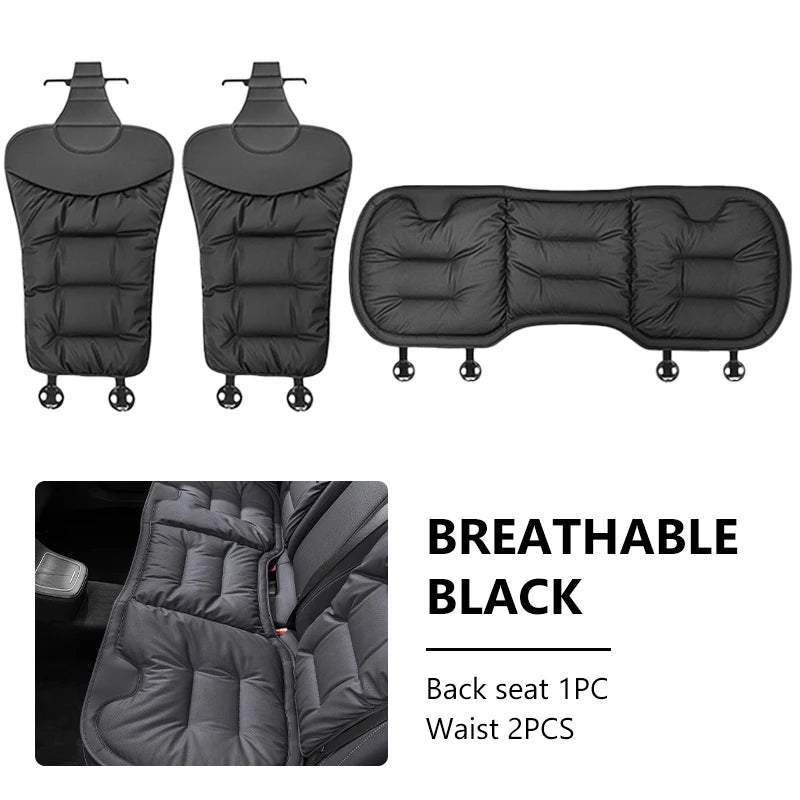 SEAMETAL Breathable Car Front Seat Cover Wear-Resistant Anti Slip Car Seat Cushion Protection Cover Universal for Sedan Suv Mpv